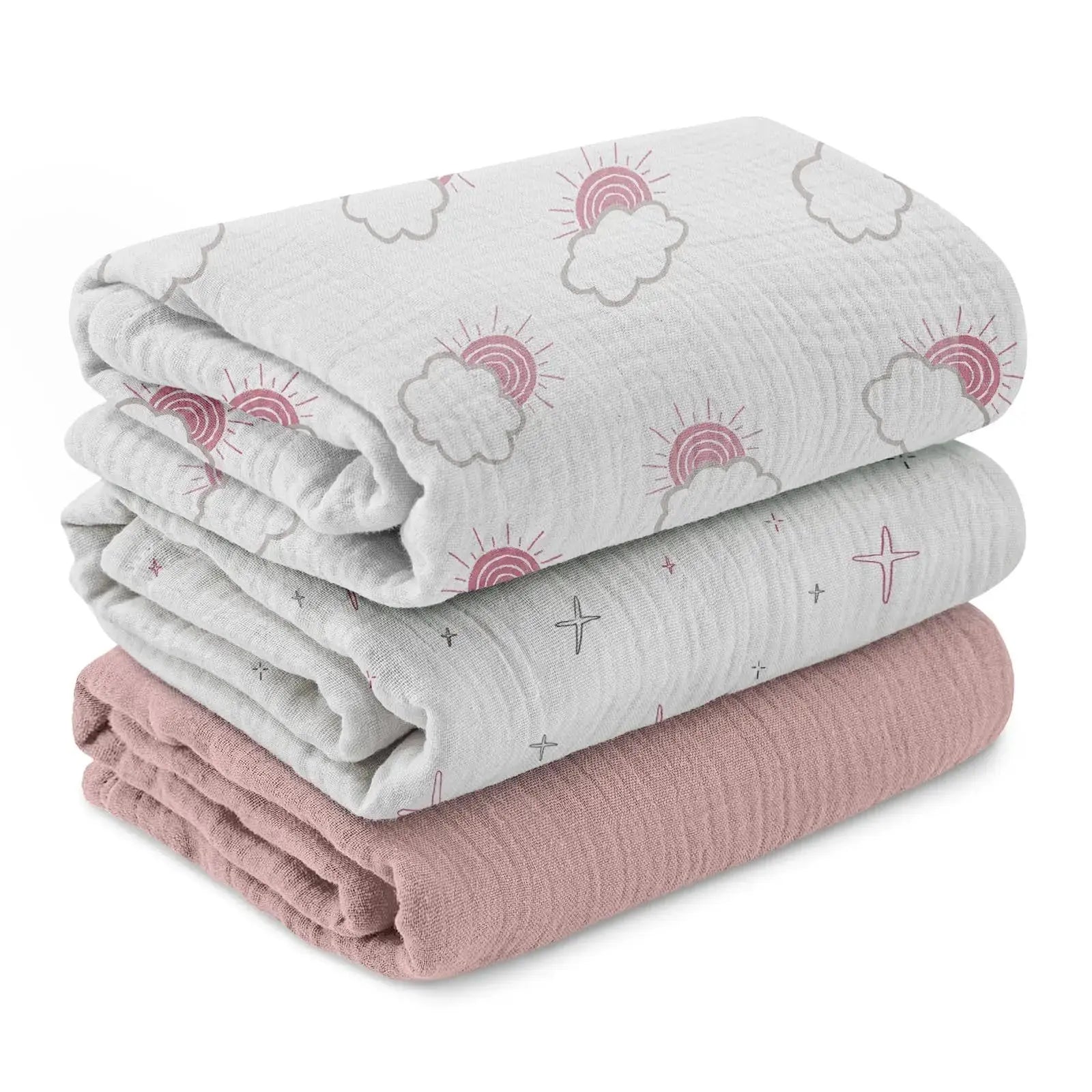 Baby Blanket Gauze Cotton Newborn Swaddle Swaddle Towel Four Seasons Bath Towel Swaddle To Prevent Startle Baby Towel Baby Bath Nova Trendz