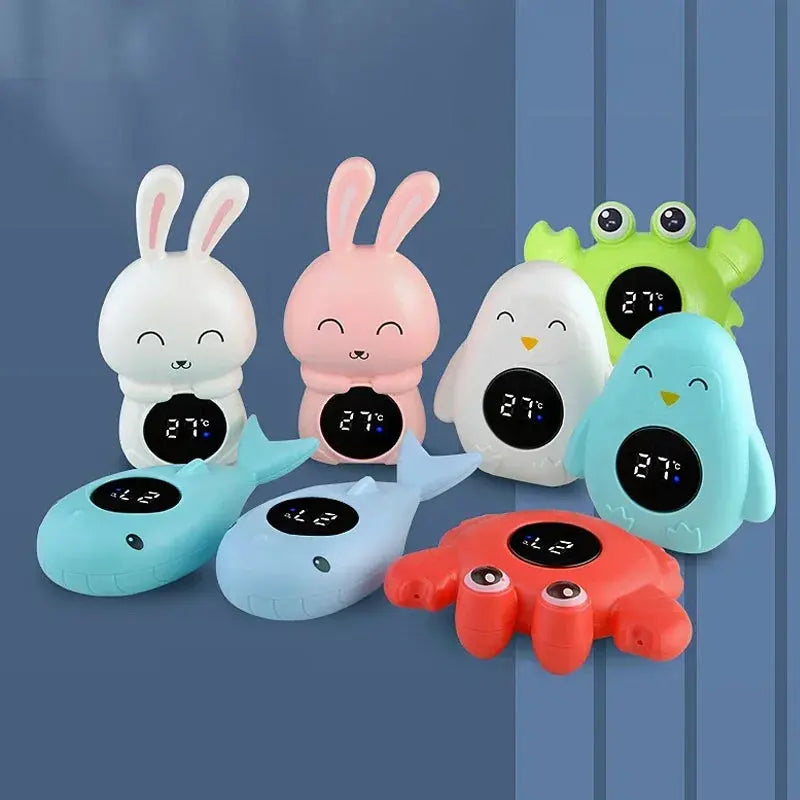 Baby Bath Temperature Meter Floating Digital Water Baby Bath Temperature Meter LED Display Temperature Tester Safety Cartoon - Nova Trendz