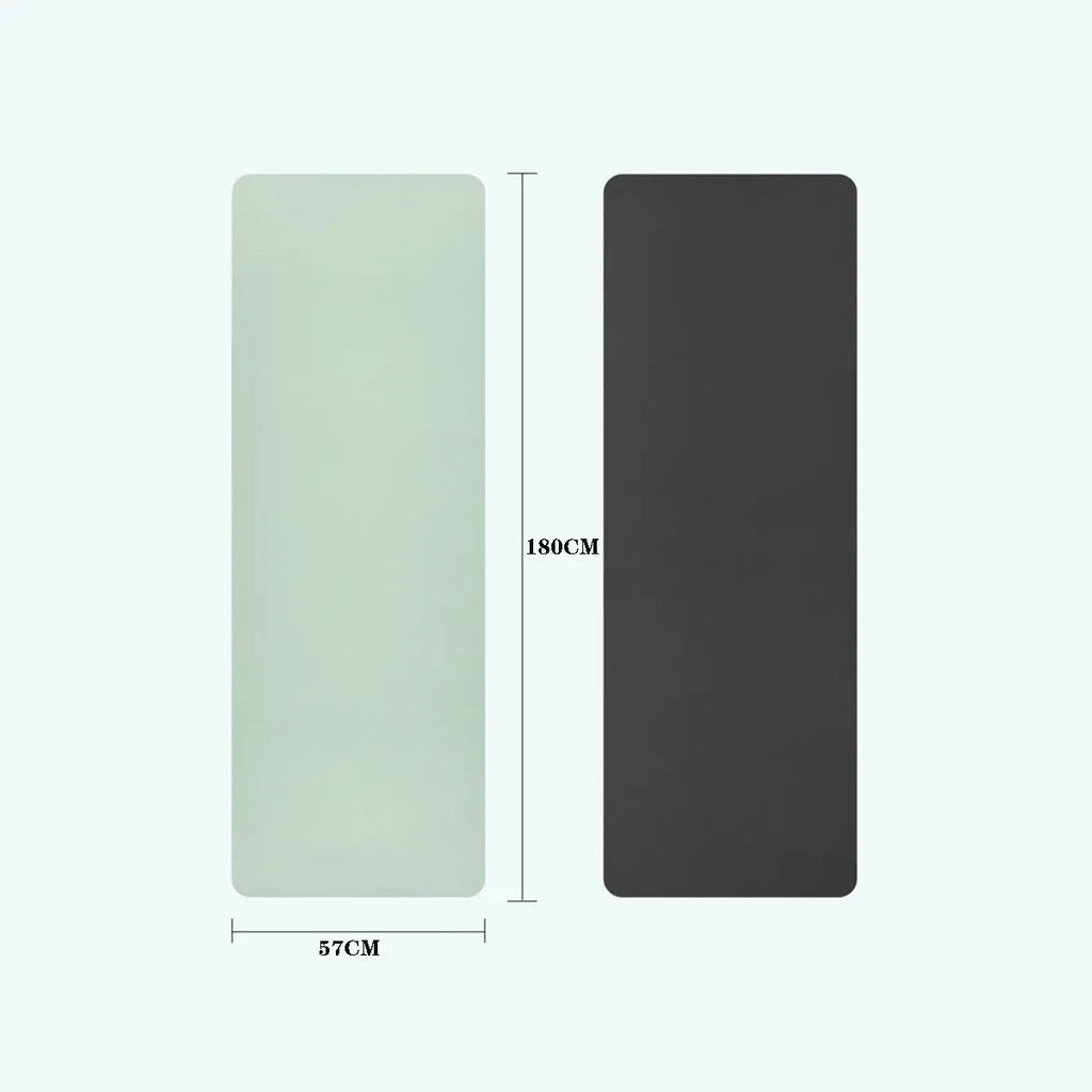 Yoga Mat,Double-Sided Non Slip Eco Friendly Fitness Exercise Mat with Strap TPE YogaMats for Women Men,for Yoga,Pilates,Exercise Nova Trendz