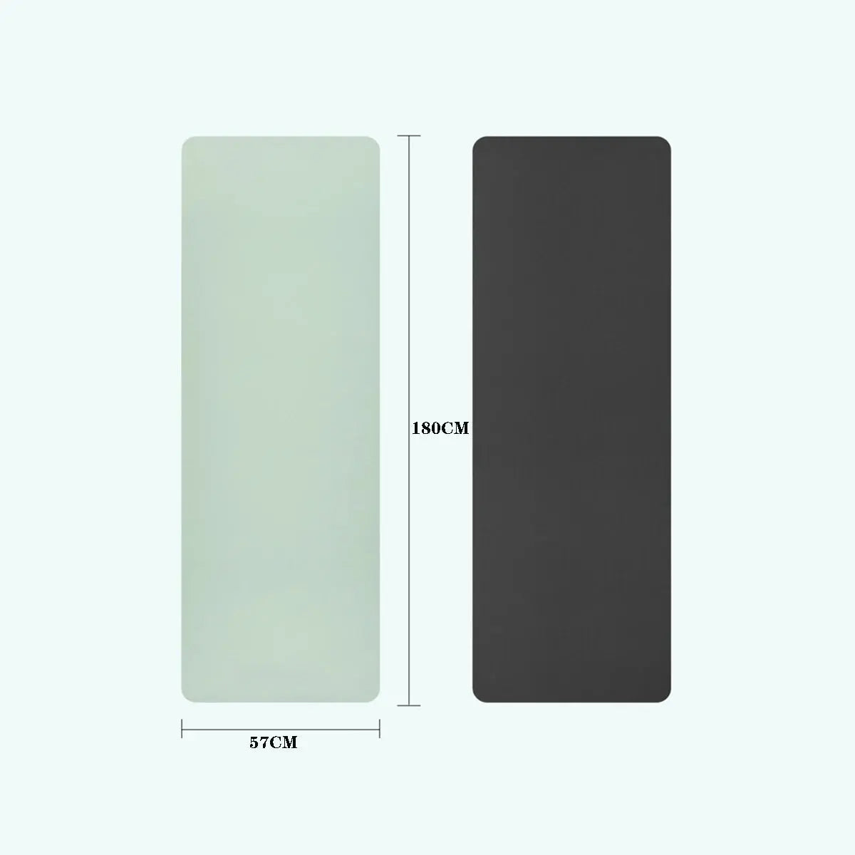 Yoga Mat,Double-Sided Non Slip Eco Friendly Fitness Exercise Mat with Strap TPE YogaMats for Women Men,for Yoga,Pilates,Exercise Nova Trendz