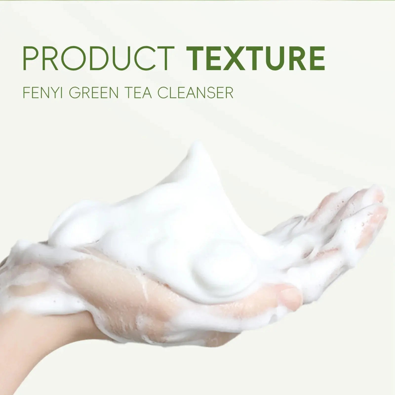Green Tea Facial Cleanser 50g Skin Deep Cleansing Moisturizing Blackhead Removal Skincare Face Wash Foam Face Cleanser Skin Care - Nova Trendz