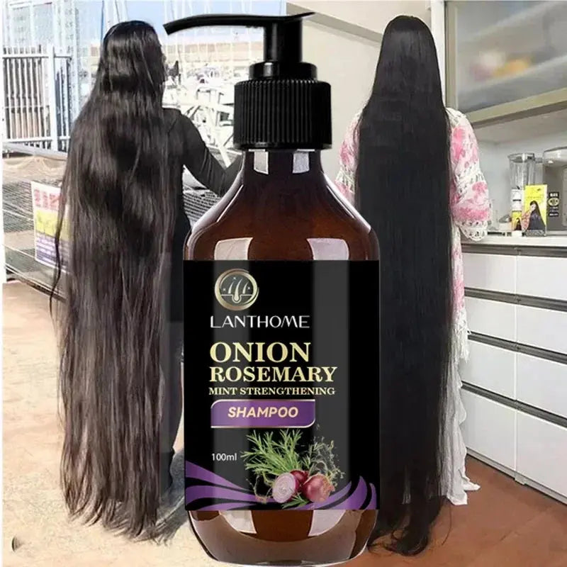 Volumizing Rosemary Onion Shampoo for Hair Care Rosemary & Onion Shampoo for Thickening and Deep Cleansing