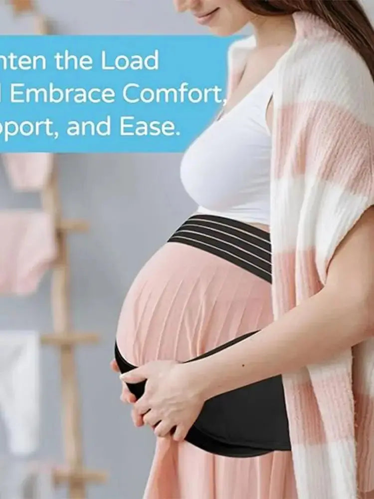 Pregnant Women Support Belly Band Back Clothes Belt Adjustable Waist Care Maternity Abdomen Brace Protector Pregnancy Nova Trendz