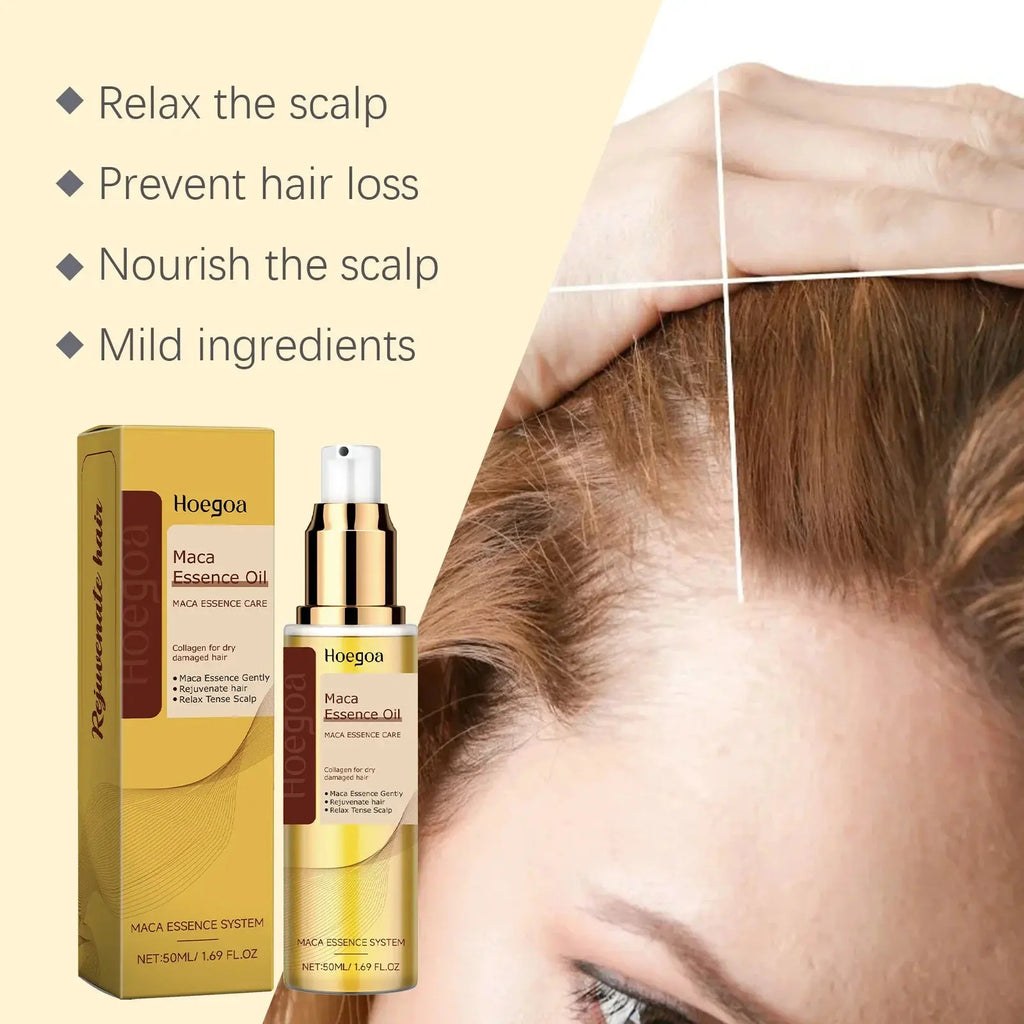Pure Argan Oil Hair Essential Oil Preventing Hair Loss Nourishing Smoothing Dry Frizzy Multi-functional Argan Hair Care Product - Nova Trendz