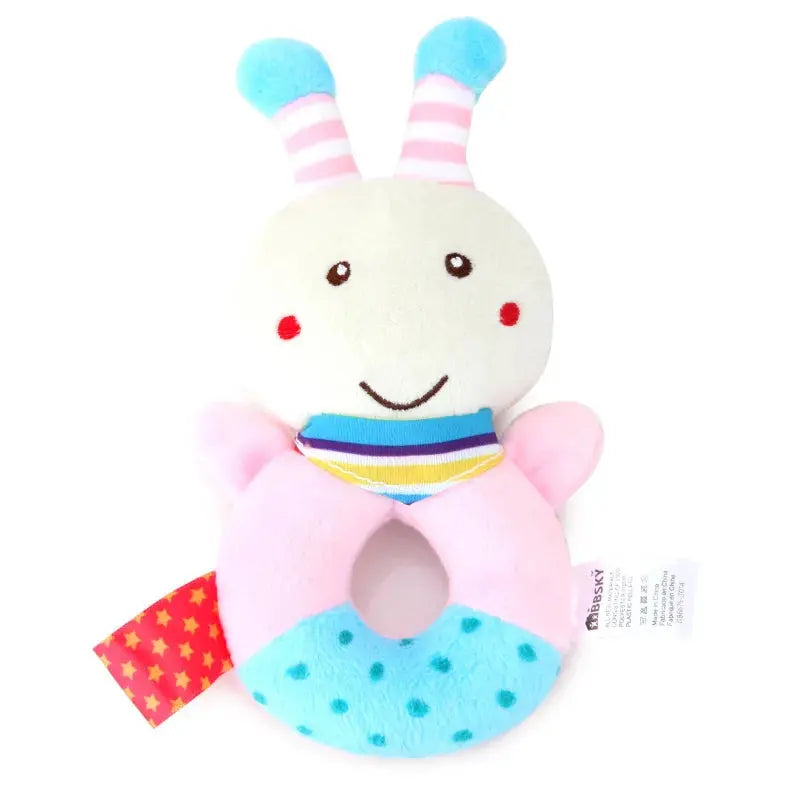 Baby Plush Rattle Cartoon Animals Crib Mobile Bed Bell Toys 0-12 Months Infant Toddler Early Educational Toy for Newborn  Gifts Nova Trendz