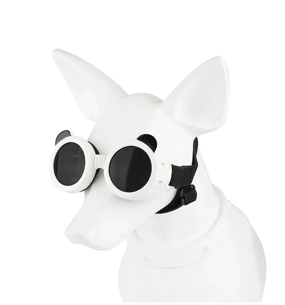 Dog Sunglasses Dog Goggles UV Protection Anti Wind/Dust Pet Eye Wear Protection with Adjustable Strap for Small or medium Dogs - Nova Trendz