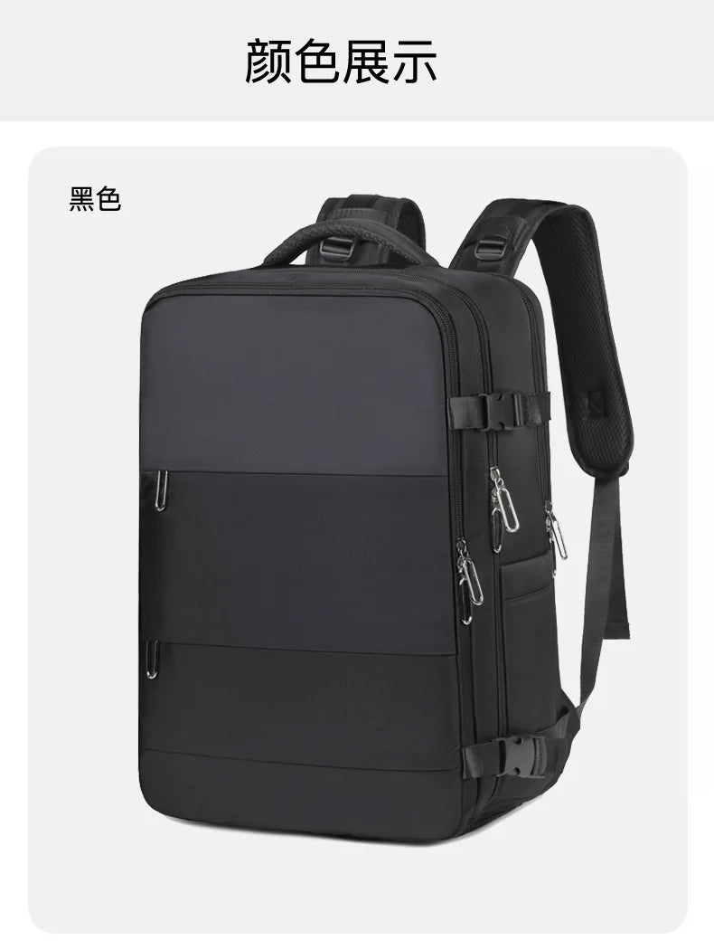 Mummy Bag Nappy Backpack Large Capacity Multifunction Cabin Bag with Shoe Storage Multilayer Separation Waterproof Diaper Bags