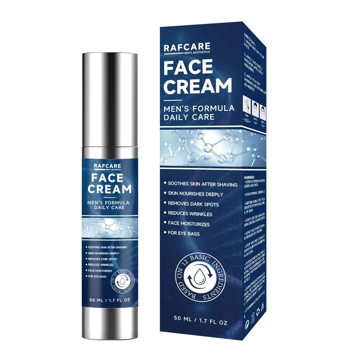 Collagen Face Cream Hyaluronic Acid Anti Wrinkle Men's Moisturizing Cream Retinol Reduce Fine Lines Anti-aging Skincare Products Nova Trendz