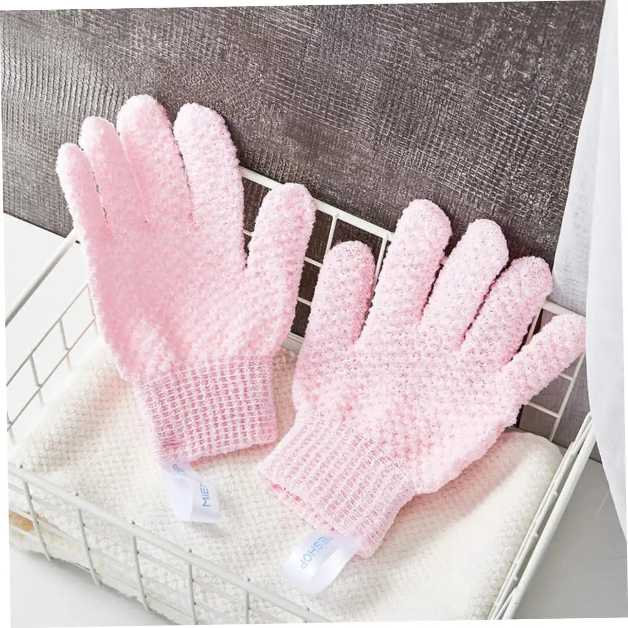 Bath scrub gloves, scrub gloves, body scrub gloves, body wash gloves, exfoliating gloves, facial scrub, facial scrub, bath spong Nova Trendz