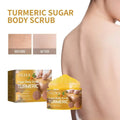 Turmeric Body Scrub for Women Men Lightening Exfoliate Remove Dead Skin Pore Cleansing Dark Inner Moisturising Smooth Skin Care Nova Trendz
