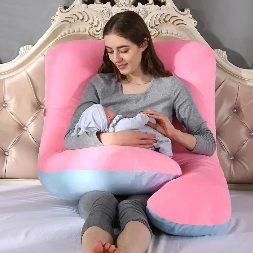 120x70cm Pregnant Pillow for Pregnant Women Soft Cushions of Pregnancy Maternity Support Breastfeeding for Sleep Dropshipping Nova Trendz