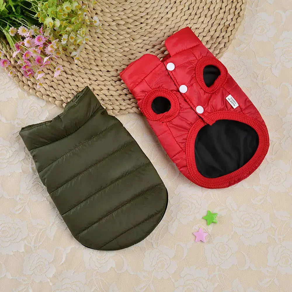 Warm Pet Dog Vest Clothes Chihuahua Pug Clothing Dogs Jacket Autumn Winter Dog Coat Clothes Outfit For Small Medium Dogs Cats Nova Trendz