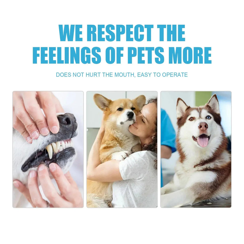 Pet Oral Care Toothpaste–Cleans Tartar&Plaque for Dogs,Freshens Breath&Deodorizes Mouth,Prevents Tartar,Edible for Cats&Dogs Nova Trendz