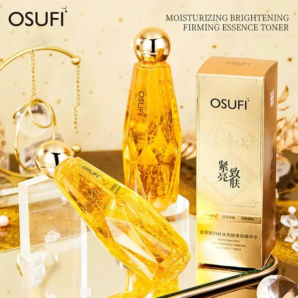 OSUFI Collagen Face Serum Anti Aging Smoothing Lines Facial Care Essence Moisturizing Brighten Serum Beauty Skin Care Products - Nova Trendz