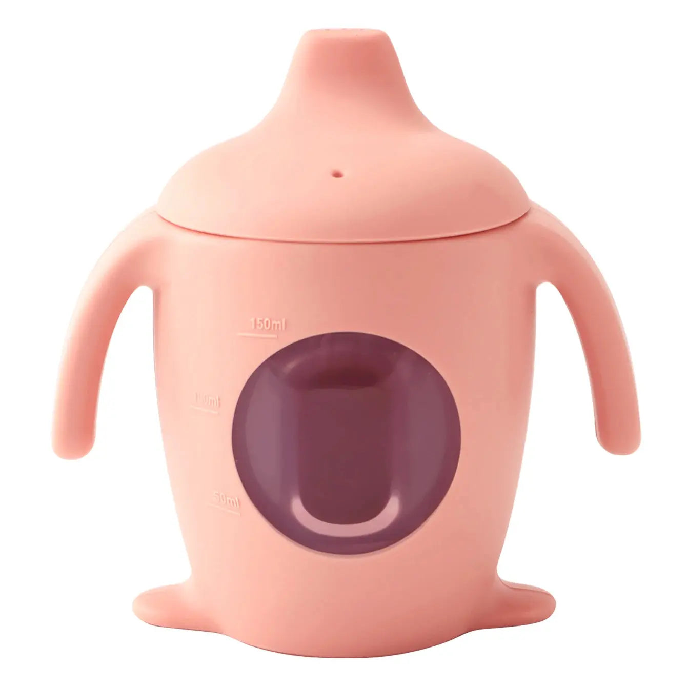 Color Kids 1PCS Silicone Penguin Sippy Cup Transparent Baby Water Bottle BPA Free Leakproof  Portable Infant Cup Baby Gifts Nova Trendz