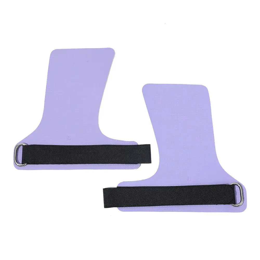A Pair of Carbon No Finger Hole Hand Grips for Crossfit Pull Ups Cross Training Kettlebell Gymnastics Workout Palm Protector Nova Trendz