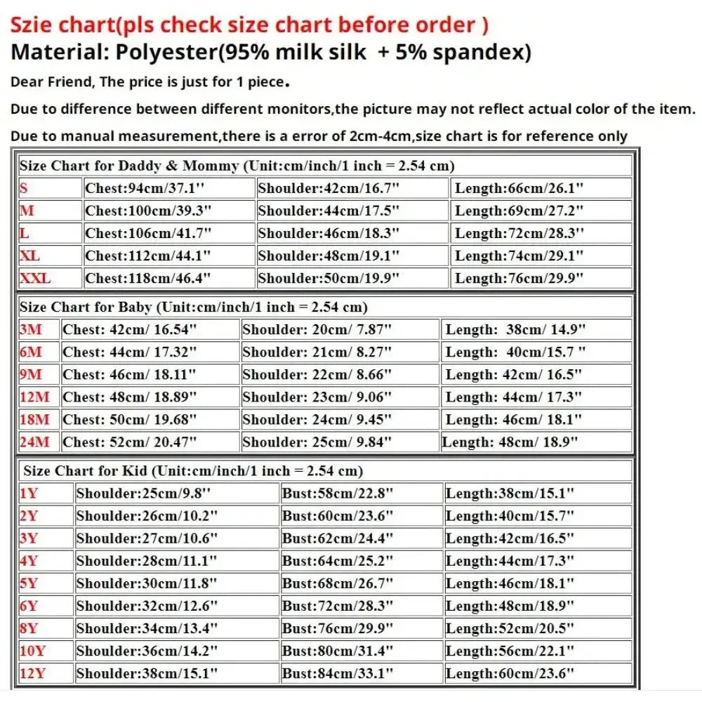 Daddy/Mommy/Sister/Brother/Baby Print Family Matching Outfits Short Sleeve Casual Family Outfit Summer Matching Set Clothing Nova Trendz