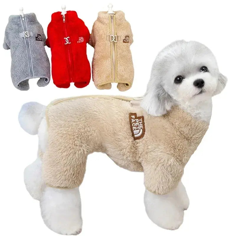 Pet Dog Clothes Large Dogs Sweatshirt Sweater Warm Jackets Coats Small Winter Hat Cloak Fur Coat Clothing Suit Big Medium Jumper Nova Trendz