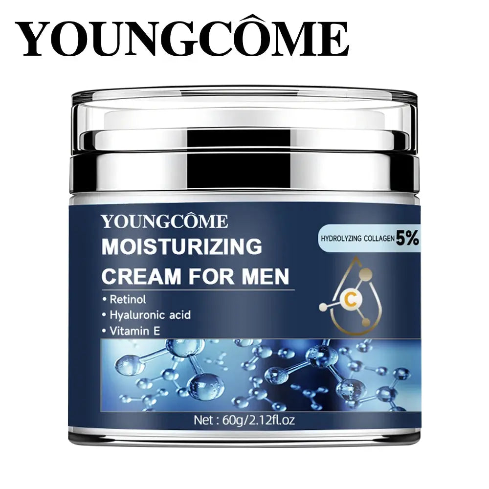 Men's Collagen moisturizing cream with retinol and vitamins, Anti-wrinkle Repair,fade fine lines,hyaluronic acid facial skincare - Nova Trendz