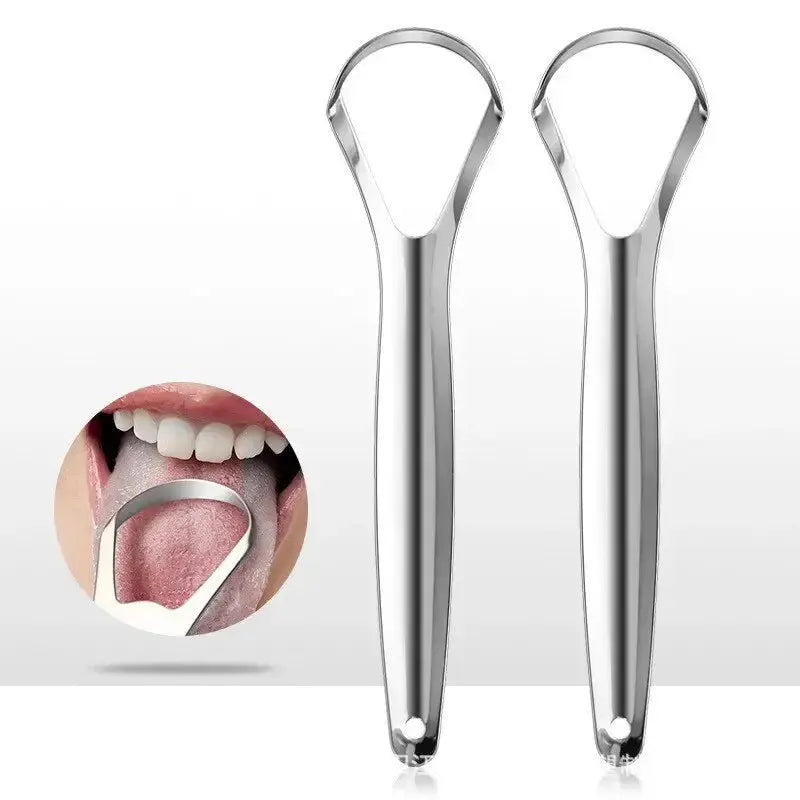 Adult Silicone Tongue Scraper Tongue Cleaner Remove Halitosis Tongue Coating Oral Care Tongue Scraping Brush Oral Care Tool Nova Trendz