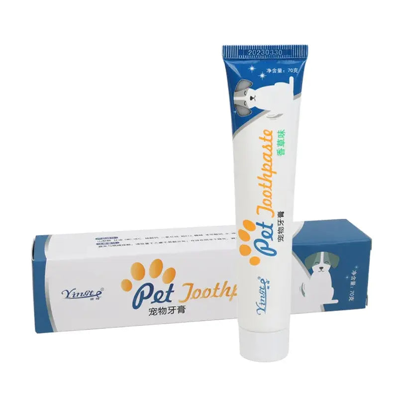 Pet Toothpaste Toothbrush Dog Cat Teeth Cleaning Dog Cat Fingertips Cat Dog Disposable Toothbrush Toothpaste Set - Nova Trendz