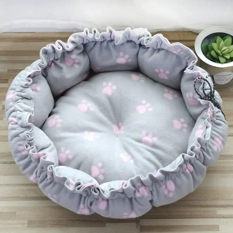 Drawstring Creative Soft Warm Nest Dual-Use Adjustable Pet Bed Nest Bed Pet Cushion For Cats Puppies Pet Supplies - Nova Trendz