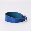 Leather Dog Collar Fashion Solid Color Ostrich Pattern Adjustable Pet Neck Ring Suitable For Small Large Dogs Kitten Puppy Items Nova Trendz