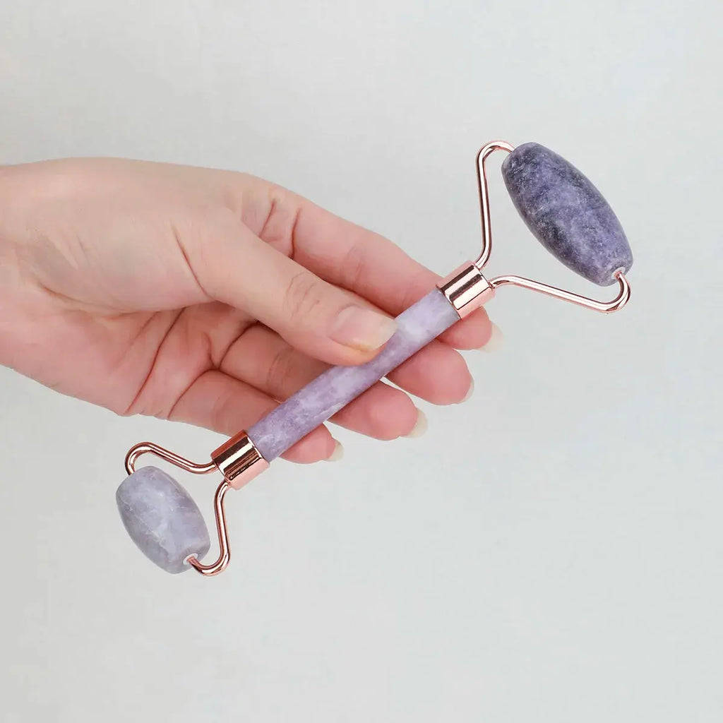 1pc Jade Roller Facial Beauty Roller Natural Jade Massager For Face Eyes Neck Relieve Fine Lines Wrink Women Skin Care Massager Nova Trendz