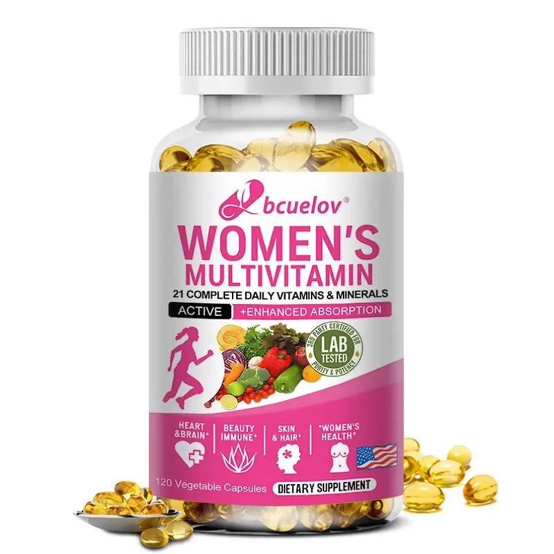 Multivitamin - Improves Nutrient Absorption, Heart Health, Natural Energy Support, Whole Food Supplement, Non-GMO, Gluten Free Nova Trendz