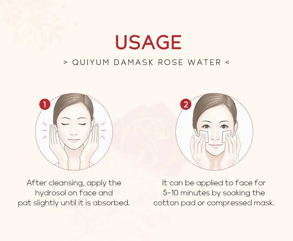 Face Care Rose Water Nourishing Skin Improve Dullness Anti Aging Facial Toner Damask Korean Skincare Products 100ml Nova Trendz
