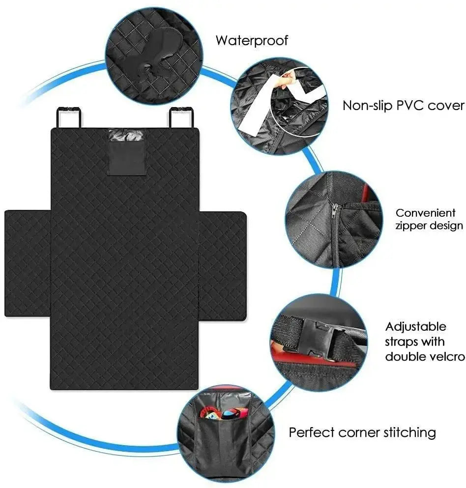 Dog Carrier Wear-resistant Dog Car Seat Cover For SUV Waterproof Portable Durable Liner Cover Protects Vehicle Easy To Install - Nova Trendz