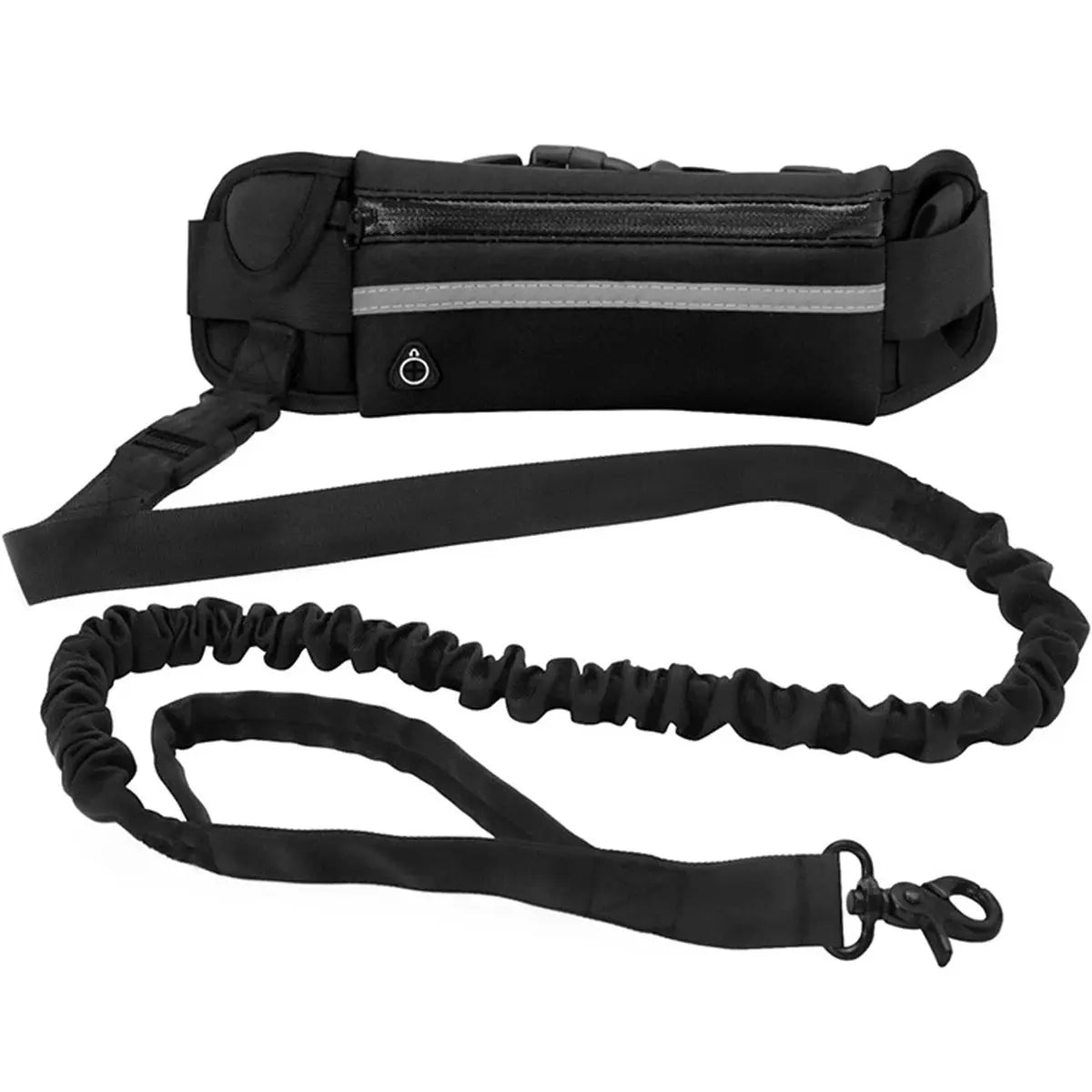 Hands Free Dog Leash Reflective Leash with Waist Bag Retractable Elastic Belt Dog Traction Rope for Running Walking Pet Products - Nova Trendz