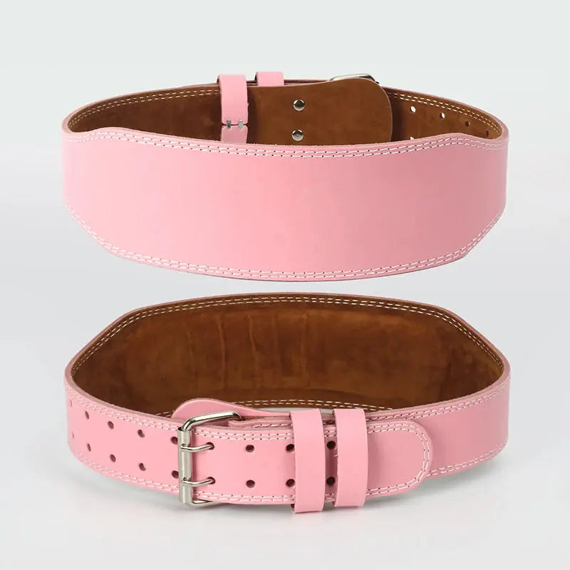 Weight Lifting Belt For Women 10.5cm Width Gym Fitness Squats Belt Back Support Powerlifting, Cross Training, Workout Belt Pink Nova Trendz