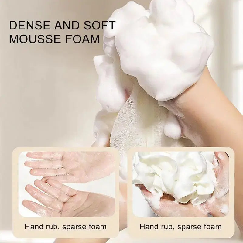 Bath Sponge 2 In 1 Body Sponge With Soap Pouch Multifunctional Bathroom Accessories For Skin Care Daily Use Travel Spa Nova Trendz