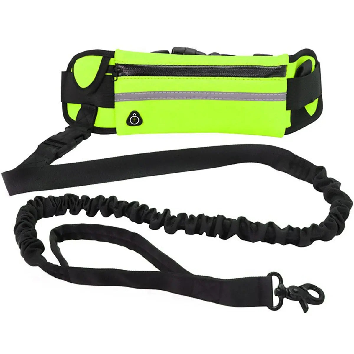 Hands Free Dog Leash Reflective Leash with Waist Bag Retractable Elastic Belt Dog Traction Rope for Running Walking Pet Products - Nova Trendz