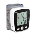 Digital Blood Pressure Monitor Wrist Tensiometer Electronic Sphygmomanometer  Tonometer with LCD, 2 X 90 Memory Rechargeable Nova Trendz