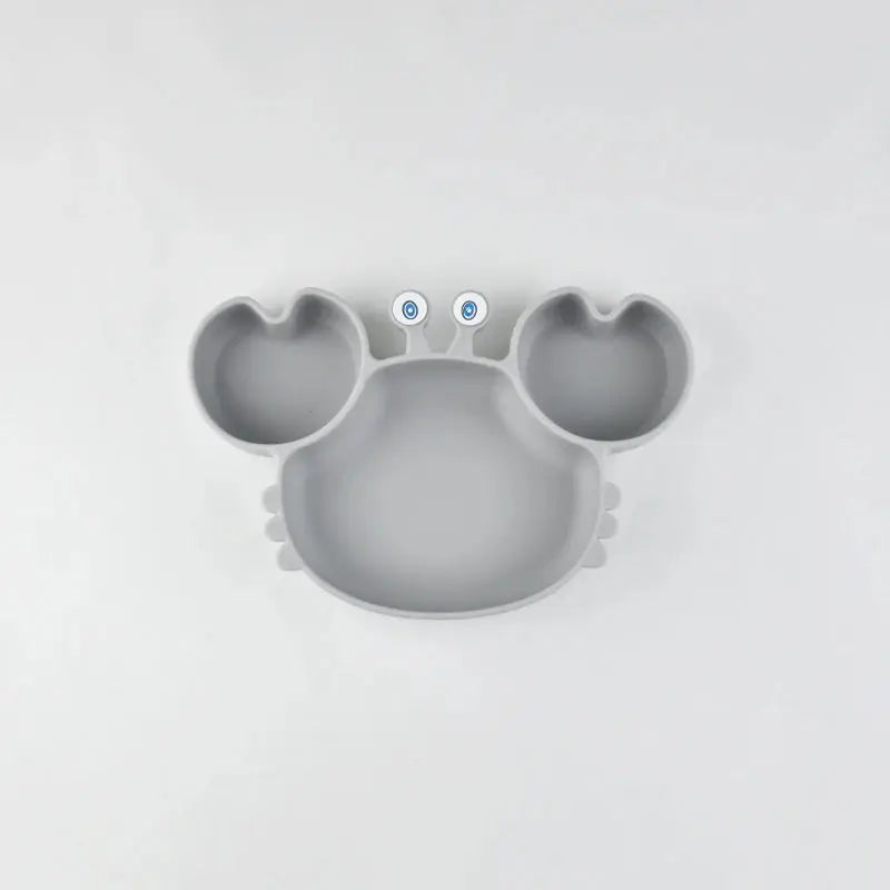 Food Grade Silicone Meal Plate Cartoon Toddler Plates Independent Feeding Training Anti-Drop Complementary Food Bowl Baby Stuff Nova Trendz