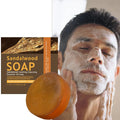 Handmade whitening soap skin care deep cleansing moisturizing cleansing essential oil mild soap brightens skin sandalwood soap Nova Trendz