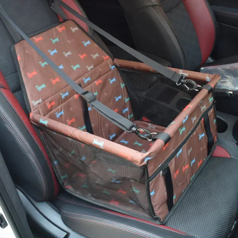 Double Thick  Travel Accessories  Mesh Hanging Bags Folding  Pet Supplies Waterproof Dog Mat Blanket Safety  Pet Car Seat Bag - Nova Trendz