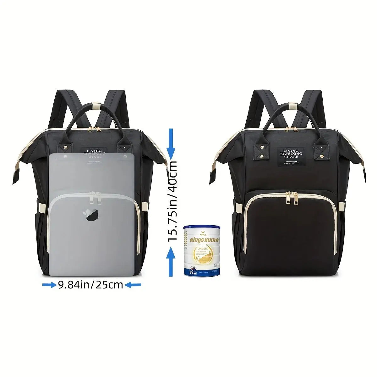 Nappy Backpack Bag Mummy Large Capacity Bag Mom Baby Multi-Function Waterproof Outdoor Travel Diaper Bags Nova Trendz