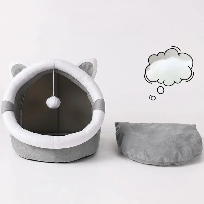 Cat Cottage Cat Pet Litter Semi-enclosed Kennel Cat House Pet Supplies Small and Medium-sized Dogs Are Universal in All Seasons Nova Trendz