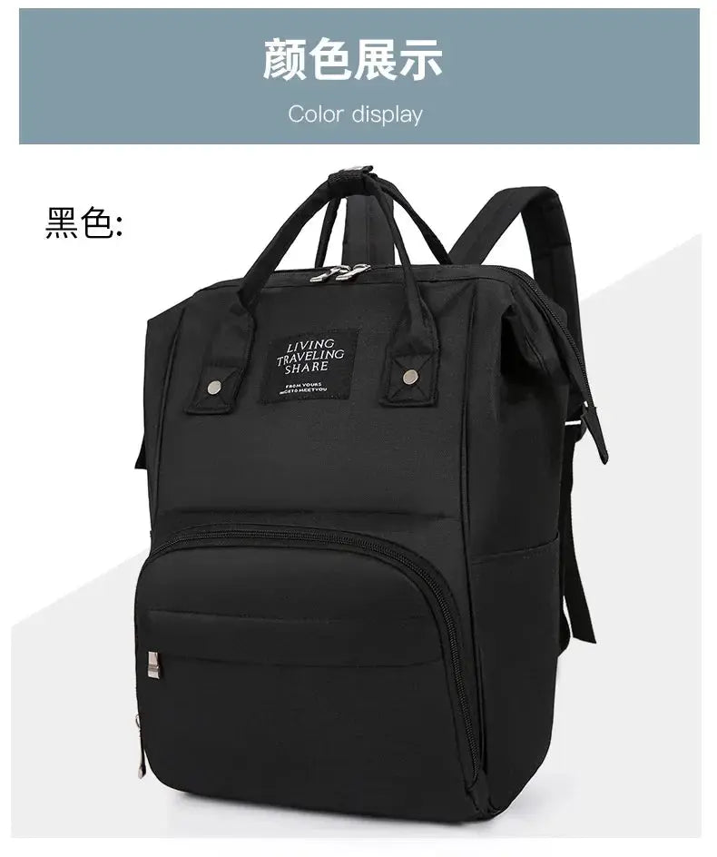 Nappy Backpack Diaper Bag Mummy Large Capacity Bags Mom Baby Multi-Function Waterproof Outdoor Travel Diaper Bags for Baby Care Nova Trendz