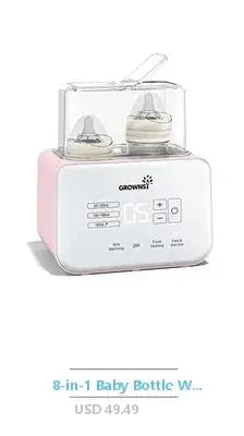 Instant Baby Bottle Warmer Water Dispenser LED Touch Display Night Light Large Capacity Food Grade Multipurpose Easy Cleaning Nova Trendz