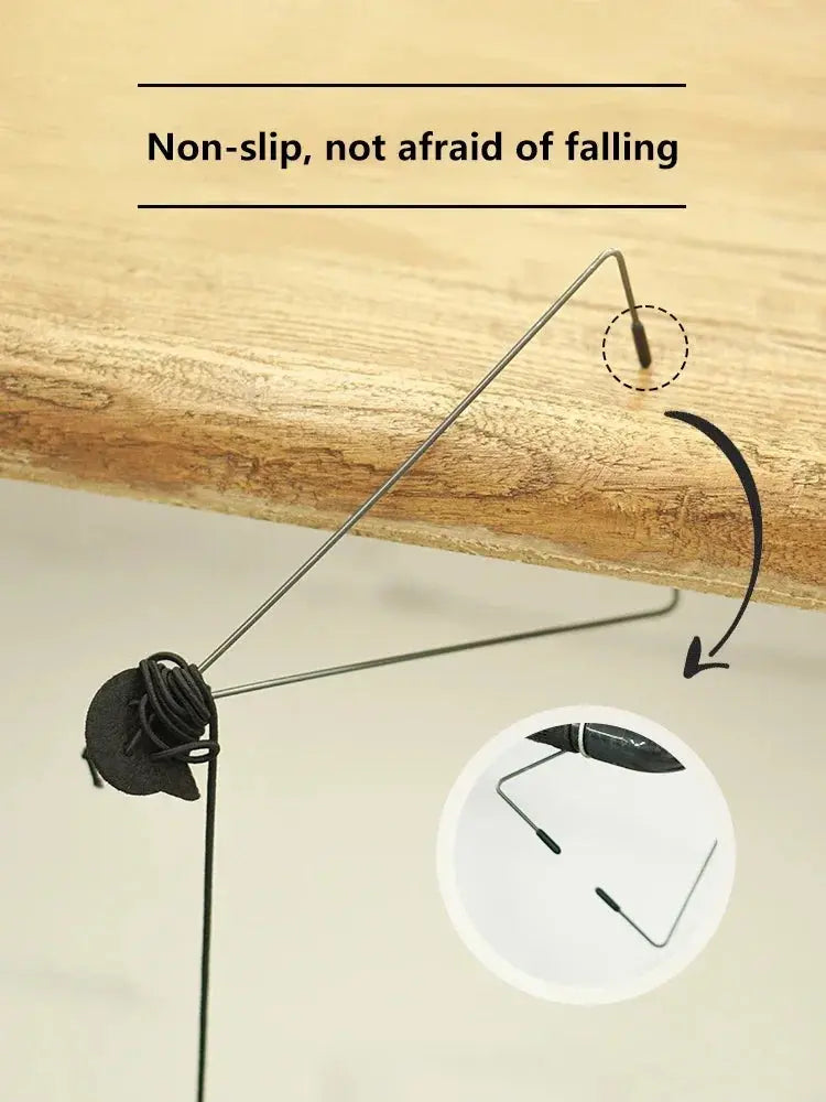 Simulation Mouse Cats Toy Funny Self-hey Hanging Door Retractable Cats Stick Scratch Rope Mouse Cat Interactive Toy Cat Supplies - Nova Trendz
