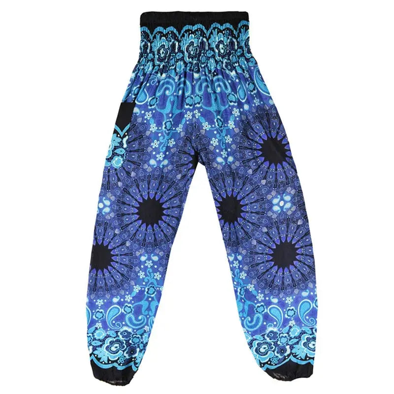 Yoga Pants Women Hippie Harem Printed Leggings Boho High Waisted Pantalone De Mujer Cintura Alta Calca Feminina Beach - Nova Trendz