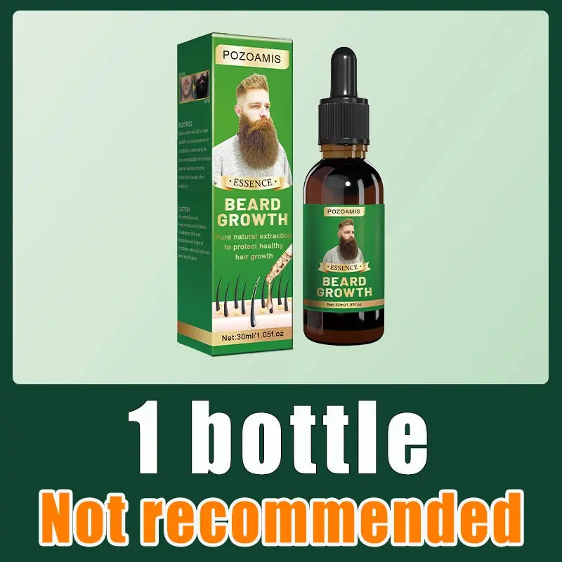 The most effective beard growth essence in 2025, grow a thick beard in 7 days. Chest hair, leg hair, beard and hair growth Nova Trendz