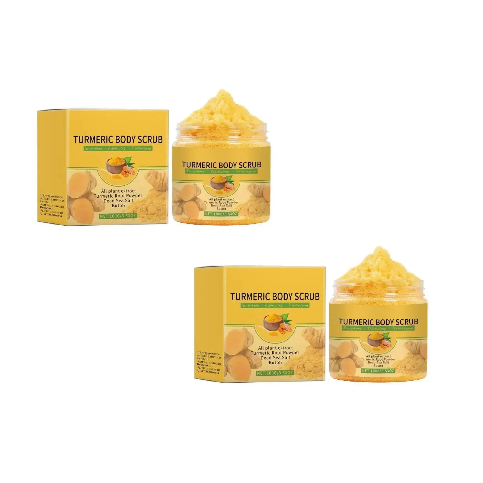 New Handmade Natural Scrub For Body, Face, Hand, And Foot - Skin Care Body Scrub For Women - Suitable For All Skin Types Nova Trendz