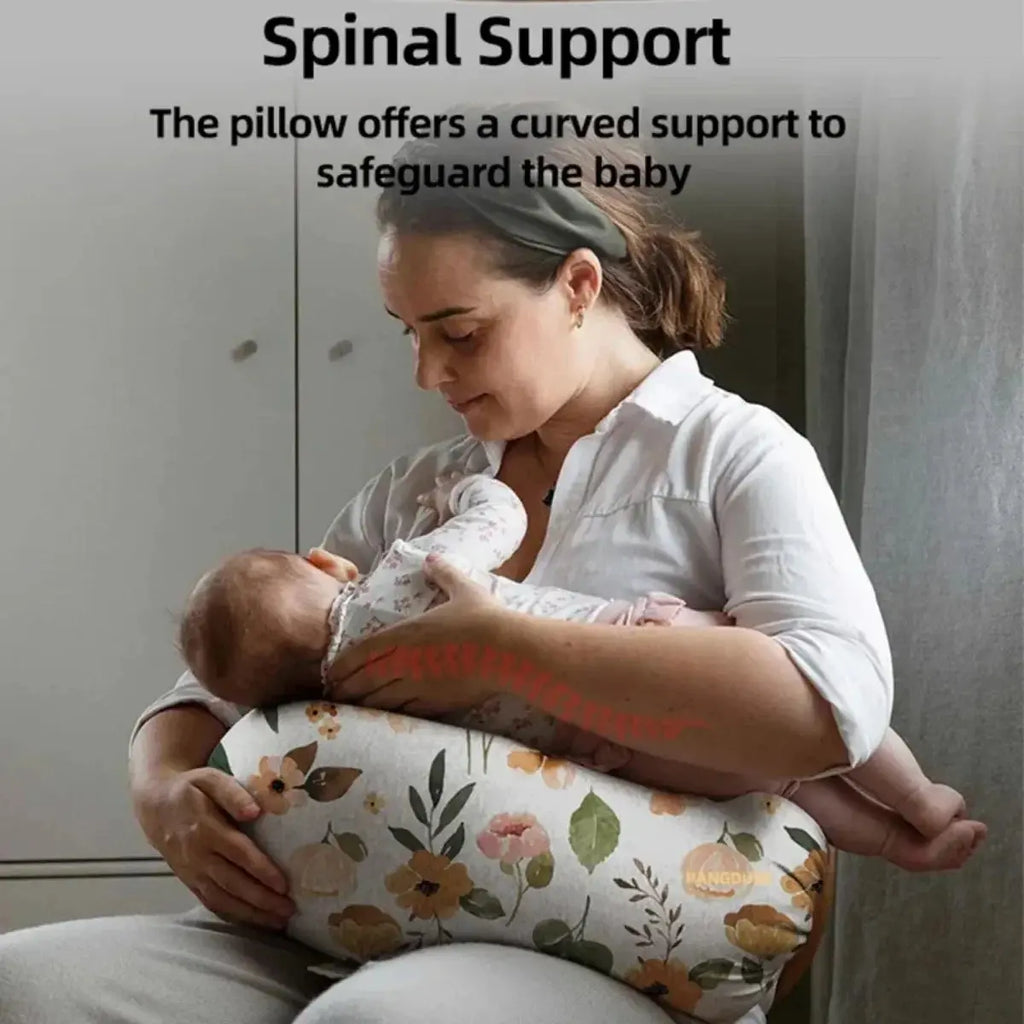 Baby Breastfeeding Pillow Baby Nursing Cushion Ushaped Maternity Feeding Pillow Infant Neck Support Pregnancy Pillows Hands-Free Nova Trendz