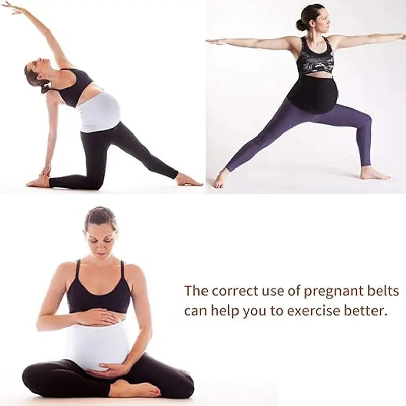 NEW Belly Band with Pants Extenders for Pregnancy and Postpartum, Maternity Shirts Clothing Extender Nova Trendz