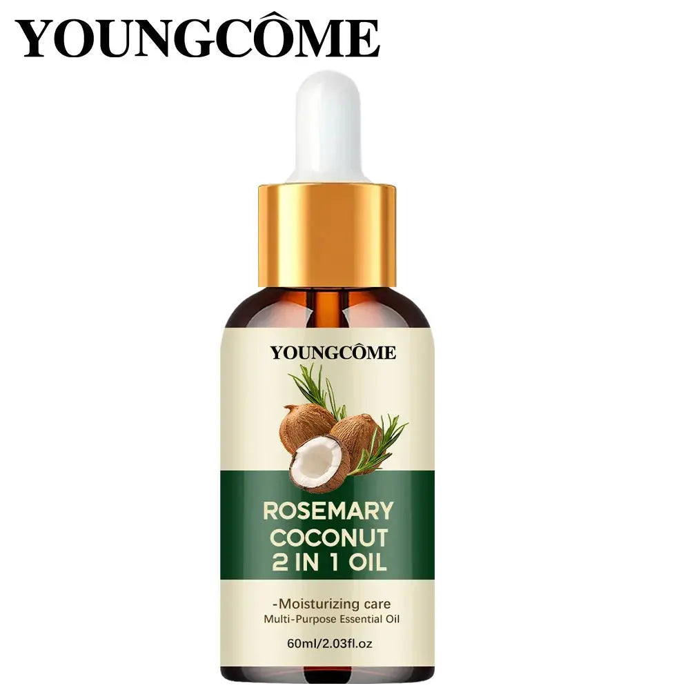 Rosemary Oil Hair Essential Coconut Oil Improve Hair Loss And Nourishes Strengthen Hair Roots Scalp Treatment Hair Care Nova Trendz